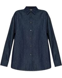 Dries Van Noten - Long-Sleeved Denim Shirt - Lyst