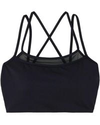 Eres - Trimmed Stretch-Jersey Sports Bra - Lyst
