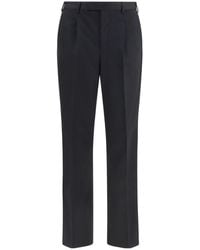 Pt Pantaloni - Straight-Leg Casual Trousers - Lyst