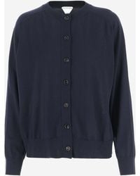 Bottega Veneta - Buttoned Long-Sleeved Cardigan - Lyst