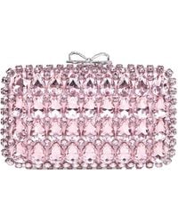Self-Portrait - Bow Embellished Clutch Bag - Lyst