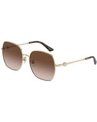 Jimmy Choo - Eyewear Square Frame Sunglasses - Lyst