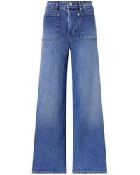 FRAME - Jeans With Belt Loops - Lyst