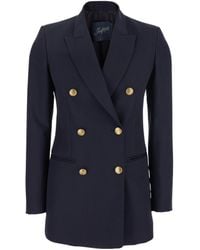The Seafarer - Betty Double-Breasted Blazer - Lyst