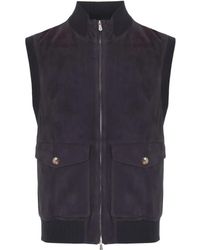 Brunello Cucinelli - Buttoned-Pocket Gilet - Lyst