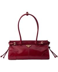Prada - Medium Bonnie Leather Tote Bag - Lyst