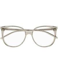 Saint Laurent - Eyewear Sl 39 Round Glasses - Lyst