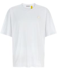 Moncler - X Asap Rocky Logo Patch Crewneck T-Shirt - Lyst