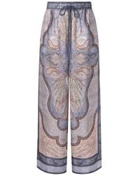 Zimmermann - Wide Trousers - Lyst