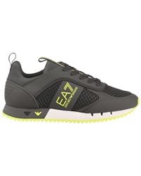 EA7 - Lace-Up Sneakers - Lyst