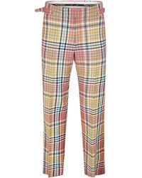 Vivienne Westwood - Check Casual Trousers - Lyst
