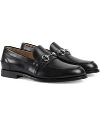 Gucci - Horsebit Slip-On Loafers - Lyst