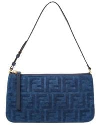Fendi - Flat Baguette Pouch - Lyst