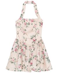 Aniye By - Floral-Pattern Midi Dress - Lyst
