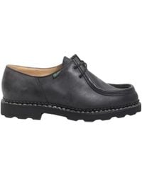 Paraboot - Michael Round Toe Lace-Up Shoes - Lyst