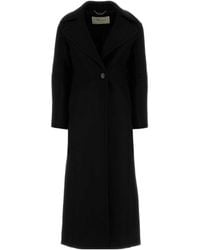 Blumarine - Single Breasted Long Coat - Lyst