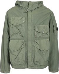 C.P. Company - Flatt Nylon Goggle Hooded Jacket - Lyst