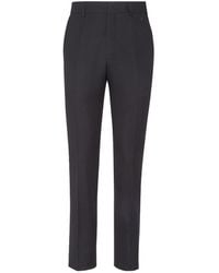 Fendi - Straight Leg Tailored Trousers - Lyst