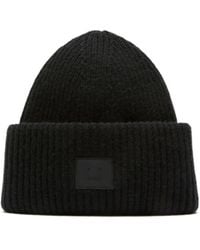 Acne Studios - Ribbed Face-Patch Hat - Lyst