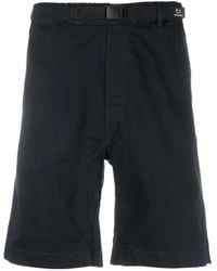 Woolrich - Belted-Waist Bermuda Shorts - Lyst
