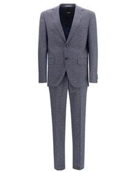 BOSS - Pinstriped Regular-Fit Suit - Lyst