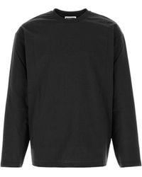 Jil Sander - Long-Sleeve Crewneck T-Shirt - Lyst