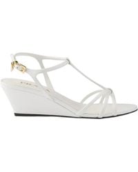 Prada - Buckle-Fastened Sandals - Lyst