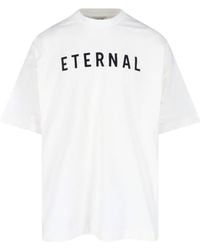 Fear Of God Eternal T-shirt in White for Men | Lyst UK