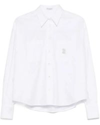Brunello Cucinelli - Cotton Shirt - Lyst