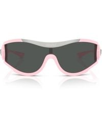 Versace - Eyewear Shield-Frame Sunglasses - Lyst