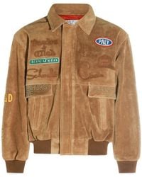 Paly Hollywood - Lapel Suede Jacket - Lyst