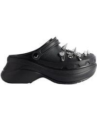 Balenciaga - X Crocs X Mule Jibbitz Sandals - Lyst