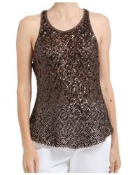 Brunello Cucinelli - Sleeveless Top - Lyst