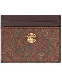 Etro - Pegaso Plaque Card Holder - Lyst