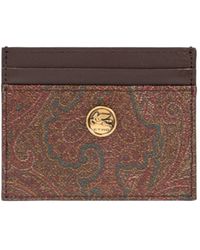 Etro - Pegaso Plaque Card Holder - Lyst