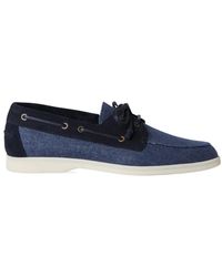 Loro Piana - Round-Head Casual Shoes - Lyst