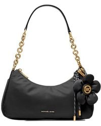 MICHAEL Michael Kors - Medium Nolita Flower-Charm Shoulder Bag - Lyst