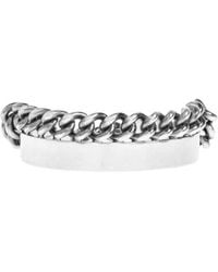 MM6 by Maison Margiela - Chain Bracelet - Lyst