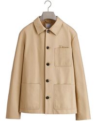Dior - Workwear Jacket With Embroidery - Lyst