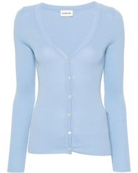 P.A.R.O.S.H. - Ribbed-Knit Cardigan - Lyst