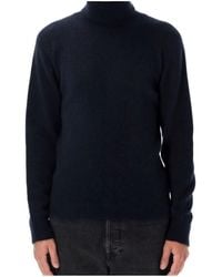 Roberto Collina - High Neck Knitted Sweater - Lyst