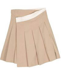 Low Classic Layered Wrap Skirt Pants in Black | Lyst