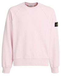 Stone Island - Brushed Cotton Sweatshirt - Lyst