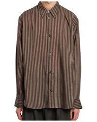 Studio Nicholson - Striped Shirt - Lyst