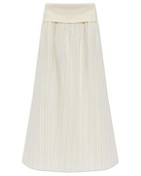 Samsøe & Samsøe - Sathea Striped Maxi Skirt - Lyst