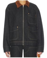 SLVRLAKE Denim - Long Sleeve Jacket - Lyst