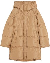 Weekend by Maxmara - High Neck Drawstring Coat - Lyst