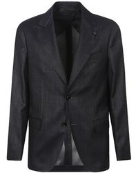 Lardini - Single-Breasted Tailored Blazer - Lyst
