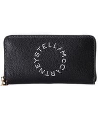 Stella McCartney - Zip-Around Continental Wallet - Lyst