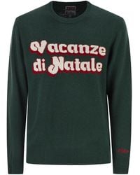 MC2 Saint Barth - Vacanze Di Natale Logo Jacquard Jumper - Lyst